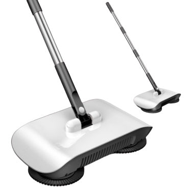 Floor Sweeper 3-in-1 Broom Dustpan Mop Cleaner