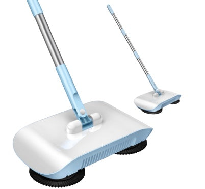 Floor Sweeper 3-in-1 Broom Dustpan Mop Cleaner