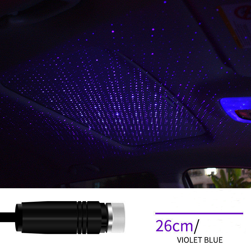 Car Star Light Projector USB LED Interior Lamp