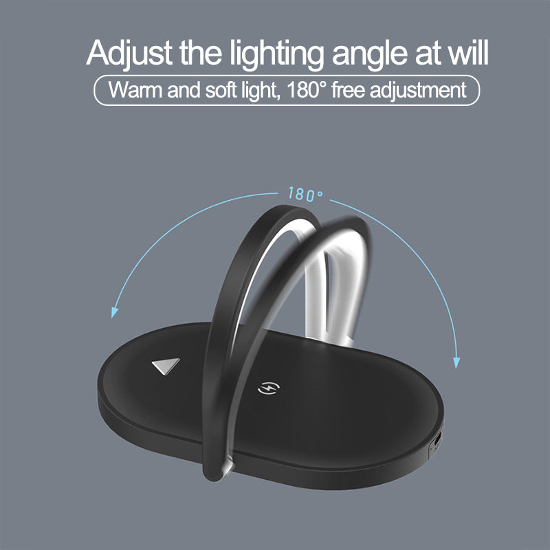 3 in 1 Wireless Charger with Night Light 15W