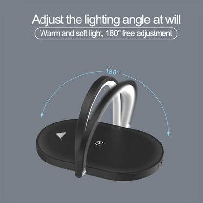 3 in 1 Wireless Charger with Night Light 15W
