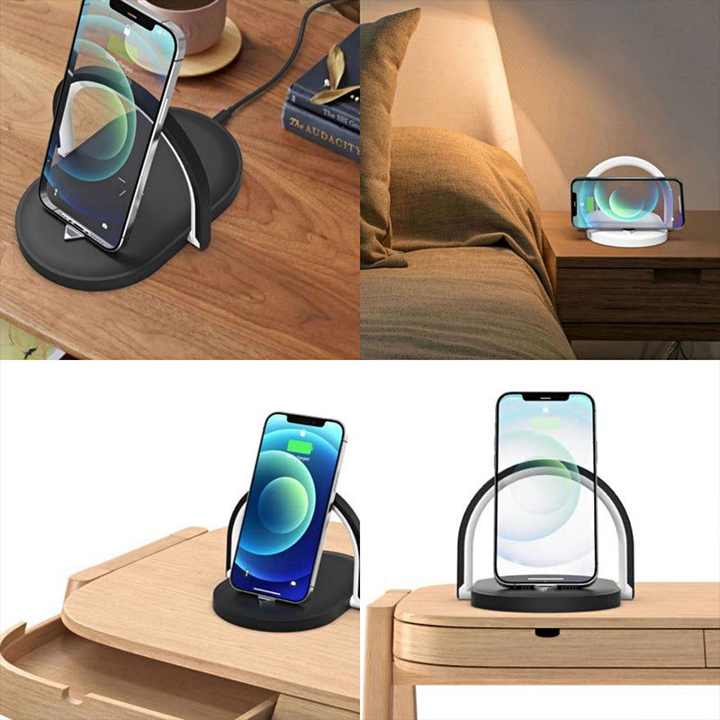 3 in 1 Wireless Charger with Night Light 15W